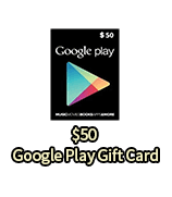 $50  Google Play Gift Card