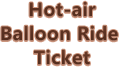 Hot-air Balloon Ride Ticket
